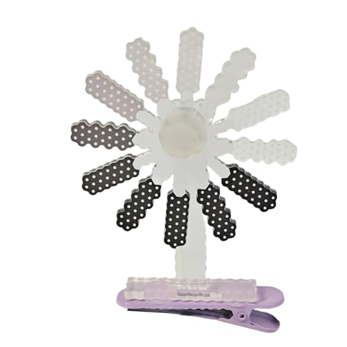 Cute Hair Barrettes, No Slip Styling Clips, Loading Design Hair Accessories with Strong Grip and Soft Edges for Teen Girls Daily Wear Prom School Events Travel Morning Prep von Generisch