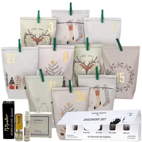 DIY Parfum-Adventskalender – Women’s Fragrance Discovery Set | 24 Duftproben | Parfum-Minis zum Kennenlernen & Verschenken von Generisch