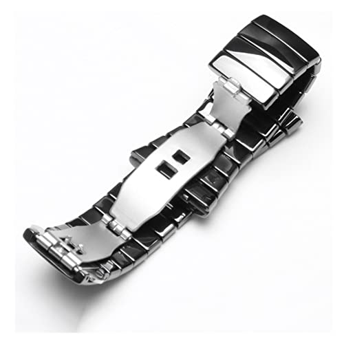 DSHDFJ Keramikarmband, 17 Mm, 26 Mm, 29 Mm, Schwarzes Armband, Ersatzarmband, Kompatibel Mit Der Damen- Und Herrenuhrkette Der Sintra-Serie(29mm) von Generic
