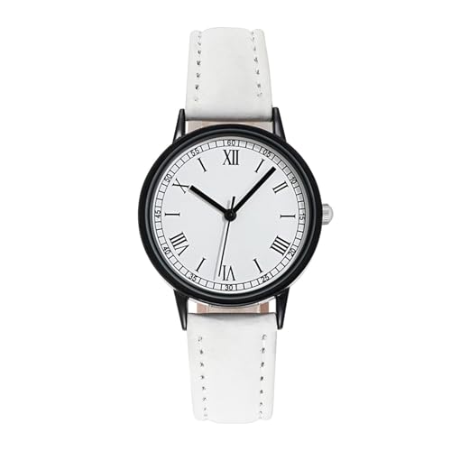 Damen Analog Quarz Uhr Modische Damenuhr Wunderschöne kompakte Damenuhr Lässige einfache Elegante Damenuhr Damenuhren Analog Quarz Armbanduhren (A, One Size) von Generisch