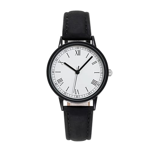 Damen Analog Quarz Uhr Modische Damenuhr Wunderschöne kompakte Damenuhr Lässige einfache Elegante Damenuhr Damenuhren Analog Quarz Armbanduhren (B, One Size) von Generisch