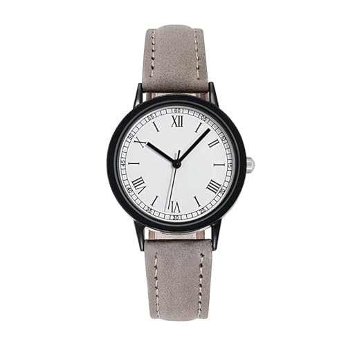Damen Analog Quarz Uhr Modische Damenuhr Wunderschöne kompakte Damenuhr Lässige einfache Elegante Damenuhr Damenuhren Analog Quarz Armbanduhren (C, One Size) von Generisch