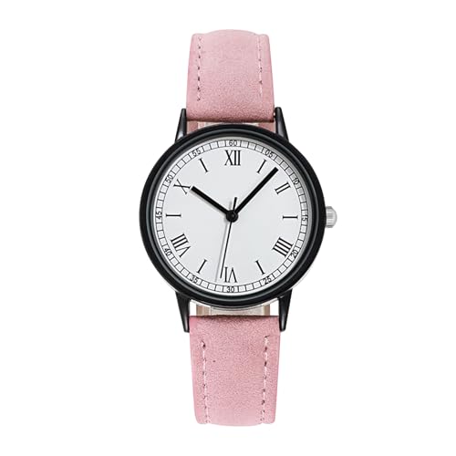 Damen Analog Quarz Uhr Modische Damenuhr Wunderschöne kompakte Damenuhr Lässige einfache Elegante Damenuhr Damenuhren Analog Quarz Armbanduhren (D, One Size) von Generisch