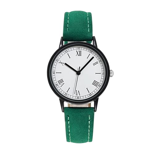 Damen Analog Quarz Uhr Modische Damenuhr Wunderschöne kompakte Damenuhr Lässige einfache Elegante Damenuhr Damenuhren Analog Quarz Armbanduhren (E, One Size) von Generisch
