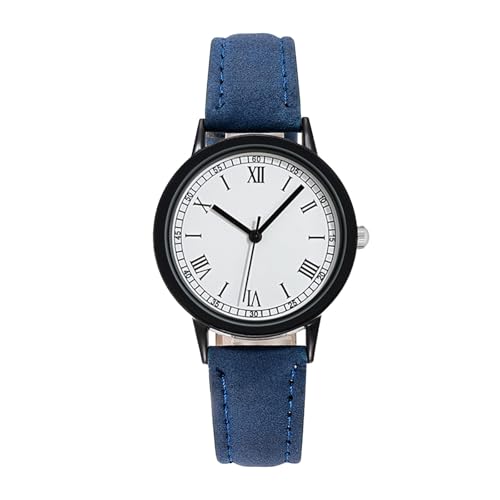 Damen Analog Quarz Uhr Modische Damenuhr Wunderschöne kompakte Damenuhr Lässige einfache Elegante Damenuhr Damenuhren Analog Quarz Armbanduhren (F, One Size) von Generisch
