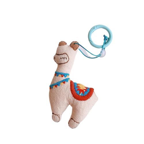 Damen Anhänger Giraffe kleines Kaninchen Auto Schlüssel bund Anhänger niedlich einfache Kawaii Cartoon Tasche Anhänger Anhänger für Mädchen Geschenke Lustiger Anhänger von Generisch