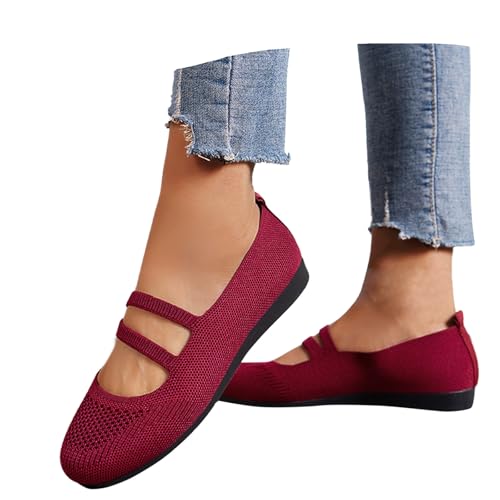 Damen Ballerinas Loafers Elegant Lässige Flache Schuhe Elegant Bequem Freizeitschuhe Slip On Sneaker Orthopädische Wanderschuhe Tanzschuhe Mesh Stoffschuhe Geschlossene Halbschuhe Damen Ballerinas Loafers Elegant Lässige Flache Schuhe Elegant Bequem Freizeitschuhe Slip On Sneaker Orthopädische Wanderschuhe Tanzschuhe Mesh Stoffschuhe Geschlossene Halbschuhe von Generisch