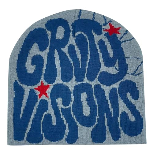 Damen Beaniesa Y2K mit Grafik Gestrickte Winter Warme Mütze Nette Slouchy Weibliche Kappen Atmungsaktivem Leichtem Weich Häkelmütze Für Damen Elastisch Bequem Strickmütze Damen Beaniesa Y2K mit Grafik Gestrickte Winter Warme Mütze Nette Slouchy Weibliche Kappen Atmungsaktivem Leichtem Weich Häkelmütze Für Damen Elastisch Bequem Strickmütze von Generisch