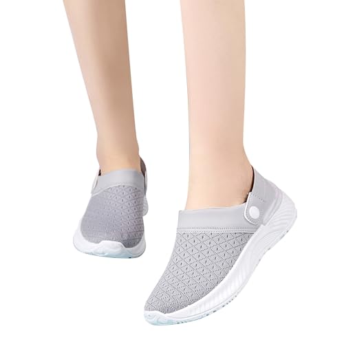 Damen Clog Hausschuh, Gartenschuhe Für Damen rutschfest Pantoletten Arch Support Slipper Pantoffeln Weichen Sohlen Walkingschuhe Slip On Schlupfschuhe Freizeit Orthopädische Schuhe von Generisch