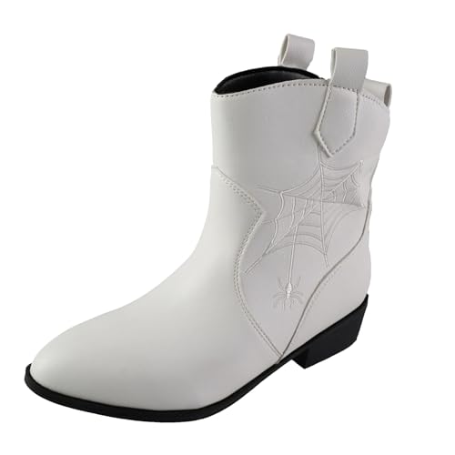 Damen Cowboystiefel Wasserdicht Gefüttert Warm | Kurzstiefel Spitz Lederstiefel Mit Kurzer Absatz | Leicht Western Stiefel Cowboy Boots Bequeme Reitstiefel Outdoor Wanderschuhe Elegant Stiefeletten Damen Cowboystiefel Wasserdicht Gefüttert Warm | Kurzstiefel Spitz Lederstiefel Mit Kurzer Absatz | Leicht Western Stiefel Cowboy Boots Bequeme Reitstiefel Outdoor Wanderschuhe Elegant Stiefeletten von Generisch
