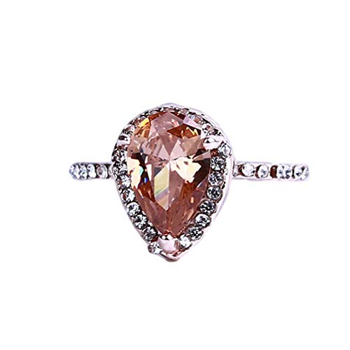 Damen-Ehering, Verlobungsring, Herz, Größe 6 von Generisch