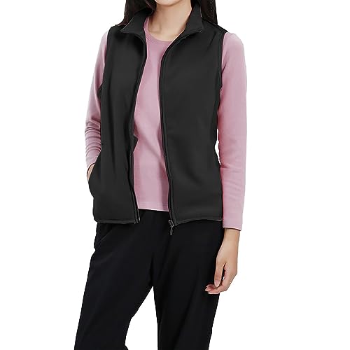 Damen Fleeceweste Ärmellos Reitweste Ärmellose Jacke Winter Warm Damenwesten Ärmellose Weste Mit Taschen Fahrradweste Weich Laufweste Fleece Weste Outdoor Luafwesten Für Laufen,Wandern,Camping Damen Fleeceweste Ärmellos Reitweste Ärmellose Jacke Winter Warm Damenwesten Ärmellose Weste Mit Taschen Fahrradweste Weich Laufweste Fleece Weste Outdoor Luafwesten Für Laufen,Wandern,Camping von Generisch
