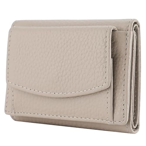 Damen Geldbörse Kurz Mode Leder Geldbörse Taschenverschluss Dekorative Schalen für Schlüssel und Geldbörse, weiß, Einheitsgröße von Generisch