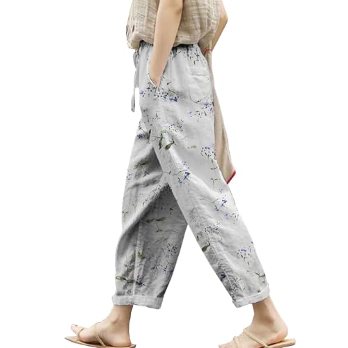 Damen Große Größen Sale Back To School Must Haves Leinenhose Damen 7/8 Sommerhosen Leicht Und Luftig Große Größen Lockere Hosen Lässige Bequeme Freizeithose Lang Strandhose Leinen Baumwoll Hose Damen Große Größen Sale Back To School Must Haves Leinenhose Damen 7/8 Sommerhosen Leicht Und Luftig Große Größen Lockere Hosen Lässige Bequeme Freizeithose Lang Strandhose Leinen Baumwoll Hose von Generisch