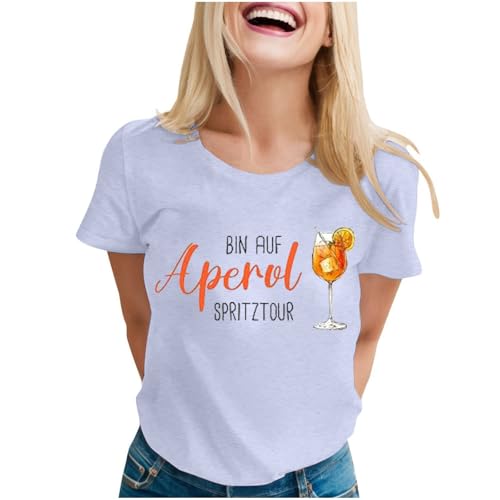 Damen Hallöchen Bierstempel Spritz Lustiges Freizeitshirt T-Shirt Karneval und Fasching mit Bierfest Druck Leicht Top Casual Bluse Stretch Sportshirt Stilvolle Fun-T-Shirt Oberteile Damen Hallöchen Bierstempel Spritz Lustiges Freizeitshirt T-Shirt Karneval und Fasching mit Bierfest Druck Leicht Top Casual Bluse Stretch Sportshirt Stilvolle Fun-T-Shirt Oberteile von Generisch