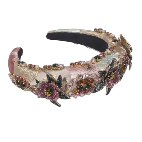 Damen Craft Strass Stirnband Elastisch Breit Haarband für Luxus Party und besondere Anlässe Damen Craft Strass Stirnband Elastisch Breit Haarband für Luxus Party und besondere Anlässe von Generisch