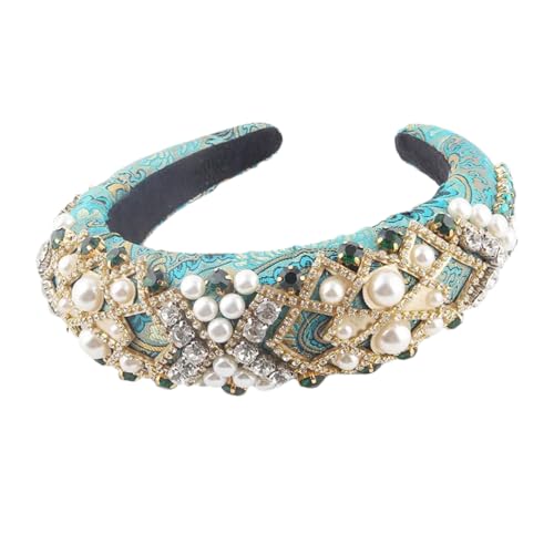 Damen Craft Strass Stirnband Elastisch Breit Haarband für Luxus Party und besondere Anlässe Damen Craft Strass Stirnband Elastisch Breit Haarband für Luxus Party und besondere Anlässe von Generisch