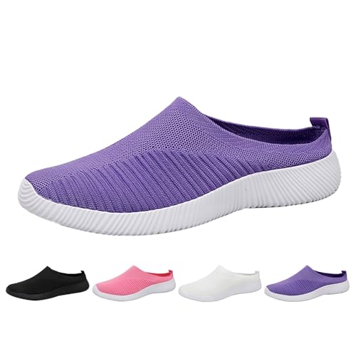 Damen Herren Hausschuhe Bequeme Gartenschuhe Orthopädische Slipper rutschfest Schlupfschuhe Sabots Gesundheitsschuhe Leichte Atmungsaktive Pantoffeln Slip On Walkingschuhe Freizeitschuhe von Generisch