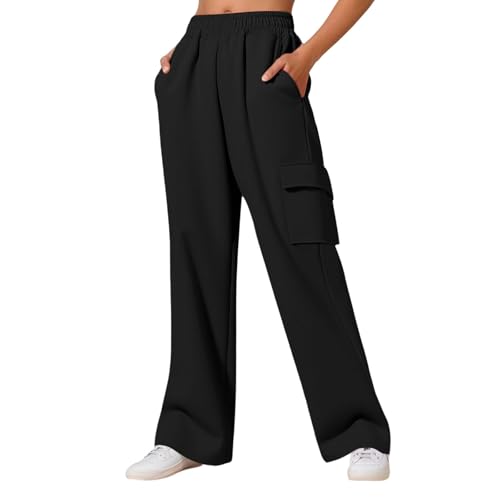 Damen Hose Mit Weitem Bein Leichte Elastische Leinenhose Sommerhose Damen Baggy Stoffhose Schlupfhose Jogginghose Legante Sporthose Dünner Stoff Schnell Trocknen Lücke Sportliche Elegante Damen Hose Mit Weitem Bein Leichte Elastische Leinenhose Sommerhose Damen Baggy Stoffhose Schlupfhose Jogginghose Legante Sporthose Dünner Stoff Schnell Trocknen Lücke Sportliche Elegante von Generisch