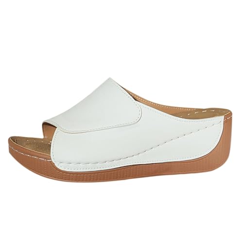 Damen Keilsandalen Plateau Pantoffeln High Heel Plattform Pantoletten Orthopädische Slipers Leicht Bequem Hausschuh Outdoor Slides Sandalen Weichen Sohle Flip Flops Badelatschen Peeptoe Sandalette Damen Keilsandalen Plateau Pantoffeln High Heel Plattform Pantoletten Orthopädische Slipers Leicht Bequem Hausschuh Outdoor Slides Sandalen Weichen Sohle Flip Flops Badelatschen Peeptoe Sandalette von Generisch