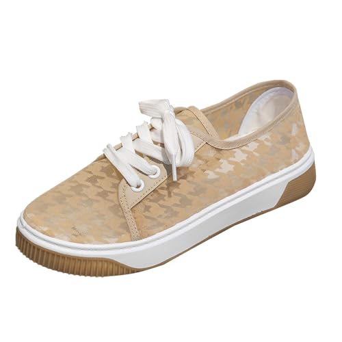 Damen-Laufschuhe, Größe 40, flache Turnschuhe, khaki, 37 EU Damen-Laufschuhe, Größe 40, flache Turnschuhe, khaki, 37 EU von Generisch