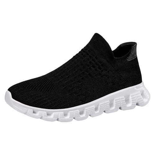 Damen Laufschuhe Weit Turnschuhe Fashion Joggingschuhe Leichtgewichts Atmungsaktiv Sportschuhe Yoga Fitness Gymnastik Training Schuhe Walkingschuhe Wanderhalbschuhe von Generisch