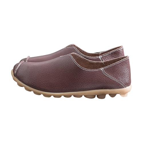 Damen Loafers Leder Mokassins Frauen Driving Halbschuhe Low-Top Damenschuhe Walking Lederhalbschuhe Atmungsaktive Erbsenschuhe Bootsschuhe Slip On Freizeitschuhe Slippers Arbeit Schlupfschuhe Damen Loafers Leder Mokassins Frauen Driving Halbschuhe Low-Top Damenschuhe Walking Lederhalbschuhe Atmungsaktive Erbsenschuhe Bootsschuhe Slip On Freizeitschuhe Slippers Arbeit Schlupfschuhe von Generisch