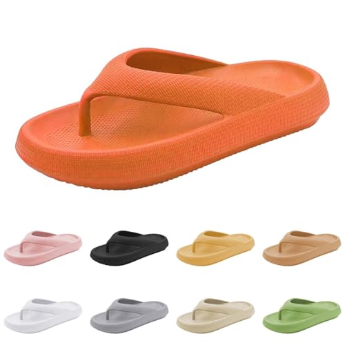 Damen Orthopädische Sandalen Flip Flops Plateau Keilabsatz Sommer Zehentrenner Hausschuhe Mit Weiches rutschfest & Atmungsaktiv Slipper Yoga Mat Sommer Beach Frauen für Plantar Fasciitis von Generisch