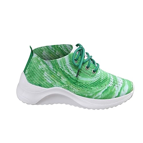 Damen Orthopädische Sneaker Herren Sportschuhe Bunt Bequeme Turnschuhe Unisex Laufschuhe Mesh Breathable Freizeitschuhe Anti-Rutsch Joggingschuhe Arch Support Sommerschuhe Dicke Sohle Wanderschuhe von Generisch