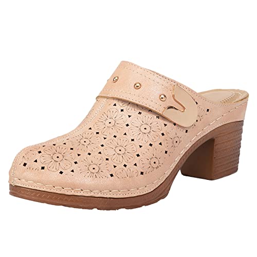 Damen Pumps Chunky Blockabsatz Schuhe Mary Jane Elegant Und Bequem Damenschuhe Slingback Elegante Bequeme Klassische Anzugschuhe von Generisch