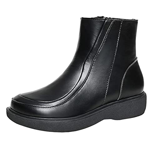 Damen Regen Stiefel Wasserdicht Stiefeletten Garten Arbeitsschuhe Komfort Outdoor Freizeitschuhe Leichtgewicht Kurzstiefel VerschleißFest Ankle BootsRegen Schuhe von Generisch