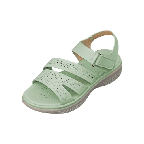 Damen Sandalen mit flacher Schnalle, Riemen, Sport, Wandern, Keilabsatz, Plateau-Sandale, Netz-Sandale, elegante offene Zehen, Wanderschuhe, Slingback, Sommerschuh, Strandschuhe, bequemer Turnschuh Damen Sandalen mit flacher Schnalle, Riemen, Sport, Wandern, Keilabsatz, Plateau-Sandale, Netz-Sandale, elegante offene Zehen, Wanderschuhe, Slingback, Sommerschuh, Strandschuhe, bequemer Turnschuh von Generisch