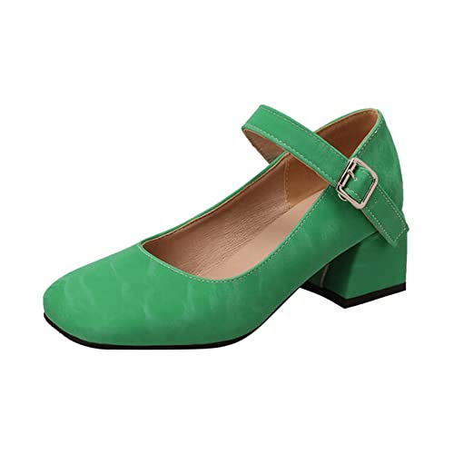 Damen Schuhe Elegant Hohe Sneaker Zum Kleid Elegante Mit Absatz Mädchen Ballerina Pumps Und Bequem Frühling Dirndl Sommer Für Absatzschuhe Blockabsatz Flats High Heels Weite Abendschuhe Heel von Generisch
