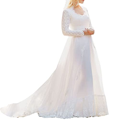 Damen Schwangere Maxikleid Langarm Schwangere Fotografie Fotoshooting Umstandskleid V-Ausschnitt Lange Chiffon Tüll Langes Schwanger Kleidung Festlich Hochzeit Elegant Abendkleider Umstandsmode von Generisch