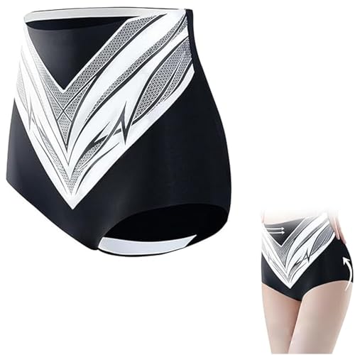 Damen Shapewear Shaping Shorts Butt Lifting Turmalin Shaping Shorts Turmalin Formungsshorts Bauchweg Turmalin-Titanfaser Bauchweg-Slips Bauchkontrolle Po-Lifting Shaping Unterwäsche von Generisch