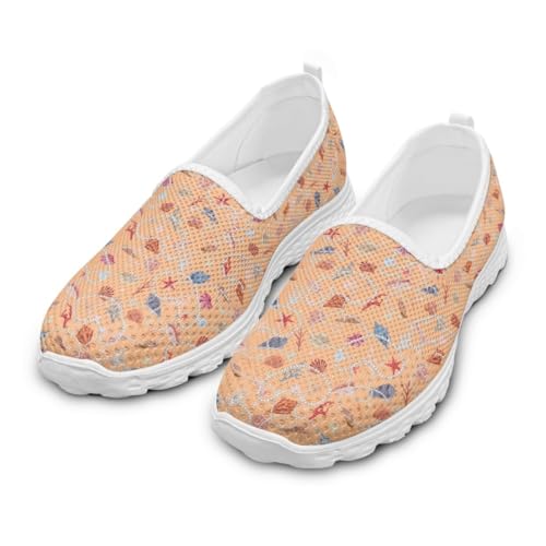 Damen-Slip-On-Schuhe Niedliche Sportausrüstung Sommer-Mesh-Wanderschuhe Bequeme Tennis-Sneaker rutschfeste Loafer-Laufschuhe für Arbeit, Reisen und Pendeln Damen-Slip-On-Schuhe Niedliche Sportausrüstung Sommer-Mesh-Wanderschuhe Bequeme Tennis-Sneaker rutschfeste Loafer-Laufschuhe für Arbeit, Reisen und Pendeln von Generisch