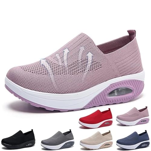 Damen-Sneaker mit weicher Sohle und rutschfester Fußgewölbeunterstützung, süße und bequeme Everwalks-Schuhe mit Stützfunktion von Generisch