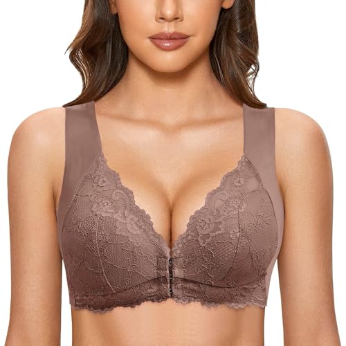 Damen Sport BH Reißverschluss Vorne, Gepolstert Push up BHS Ohne Bügel BH 2er 3er Pack Große Brüste Starker Halt Klassische BHS Set Frauen Sports Bra Top für Fitness Lauf Joggen Yoga Damen Sport BH Reißverschluss Vorne, Gepolstert Push up BHS Ohne Bügel BH 2er 3er Pack Große Brüste Starker Halt Klassische BHS Set Frauen Sports Bra Top für Fitness Lauf Joggen Yoga von Generisch