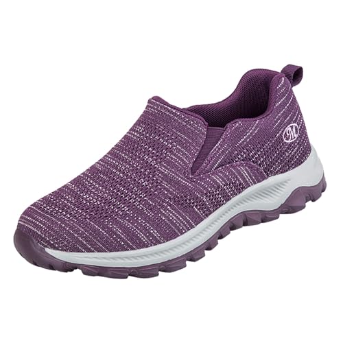 Damen Sportschuhe Barfußschuhe Leichte Mesh Rutschfeste Freizeit Damenschuhe Outdoor Wander Plateau Casual Trainingsschuhe Wanderschuhe Memory-Schaum Leicht von Generisch