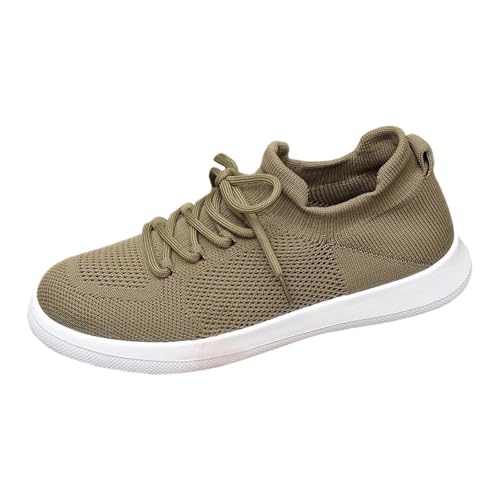 Damen Sportschuhe Trachtenschuhe Atmungsaktive Mesh Fussbett Memory Schaum Luftpolster Straßenlaufschuhe Laufschuhe Plantarfasziitis Linderung Schuhe Basketballschuhe Studenten Unisex von Generisch
