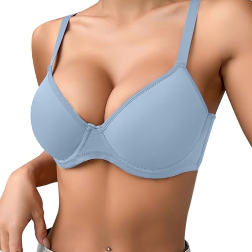Damen Super Push Up BH mit Bügel Extrem Gepolstert Maximizer für Kleine Brüste von Generisch