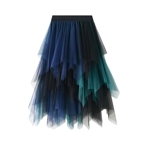Damen Tüll Röcke High Low Layered Puffy Fee Röcke A-Linie Midi Rock Unregelmäßiger Tutu Rock Karnevalsrock mit Plissee Midi Elegant Festlich Faltenrock Sommer Karneval Kostüm Damen Tüll Röcke High Low Layered Puffy Fee Röcke A-Linie Midi Rock Unregelmäßiger Tutu Rock Karnevalsrock mit Plissee Midi Elegant Festlich Faltenrock Sommer Karneval Kostüm von Generisch