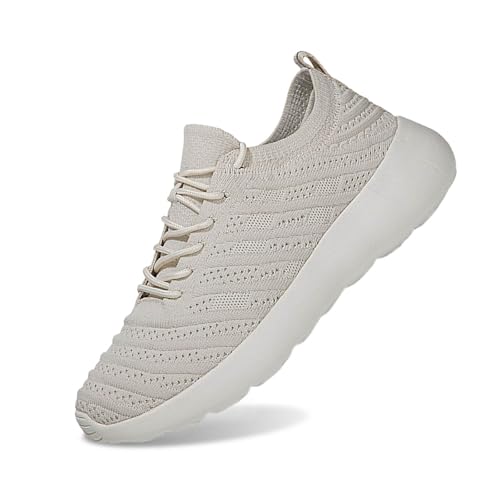 Damen Turnschuhe Arbeitsschuhe Netz-Up-Sportschuhe Weiche Sohle Schuhe Hallenschuhe Freizeitschuhe Breite Wanderschuhe Memory-Schaum Leicht von Generisch