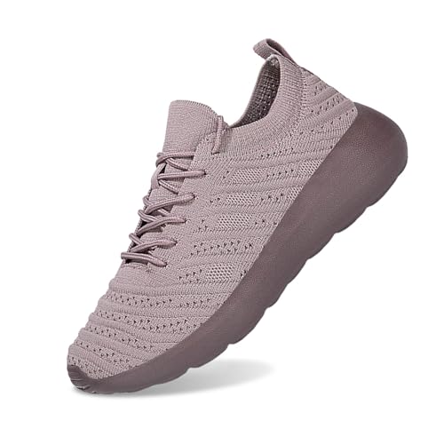 Damen Turnschuhe Arbeitsschuhe Netz-Up-Sportschuhe Weiche Sohle Schuhe Hallenschuhe Freizeitschuhe Breite Wanderschuhe Memory-Schaum Leicht von Generisch