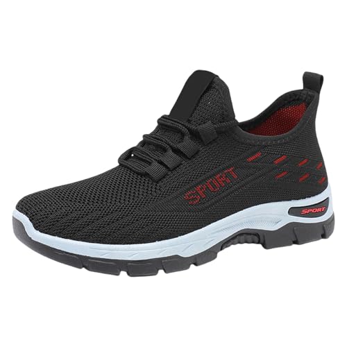 Damen Turnschuhe Schwarz Laufschuhe Atmungsaktive Mesh Sneaker Leichte Walkingschuhe Workout Sportschuhe Cross-Training Trainerschuhe rutschfest Trekkingschuhe Einfarbig Joggingschuhe Damen Turnschuhe Schwarz Laufschuhe Atmungsaktive Mesh Sneaker Leichte Walkingschuhe Workout Sportschuhe Cross-Training Trainerschuhe rutschfest Trekkingschuhe Einfarbig Joggingschuhe von Generisch