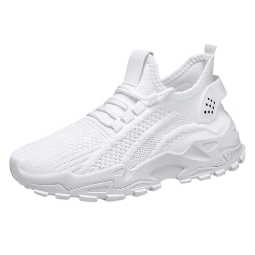 Damen Turnschuhe Sportliche Laufschuhe Schnürschuhe Atmungsaktive Outdoor Cross Trainer zum Joggen,Damen Schuhe Breite Füße,Herbst-/Wintergeschenk von Generisch