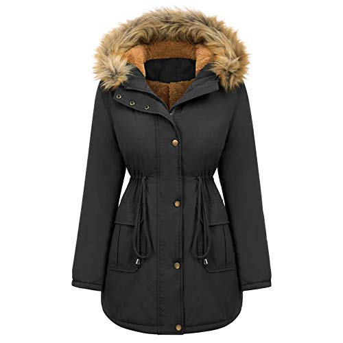 Damen Übergangsjacke Winter Warme Gesteppte Leichte Lang Strickjacke Puffer Mantel Daunenmantel Damen Lang Damen Wintermantel Warm Marikoo Steppjacke Damen Herbst Kurz Deals Of The Day Damen von Generisch