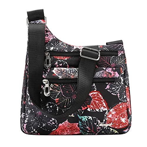 Damen Übernachtungstasche, Reisetasche, Handtasche, Fach, Umhängetasche, kleine Schultertasche, D, Einheitsgröße, Duffel Rucksäcke von Generisch