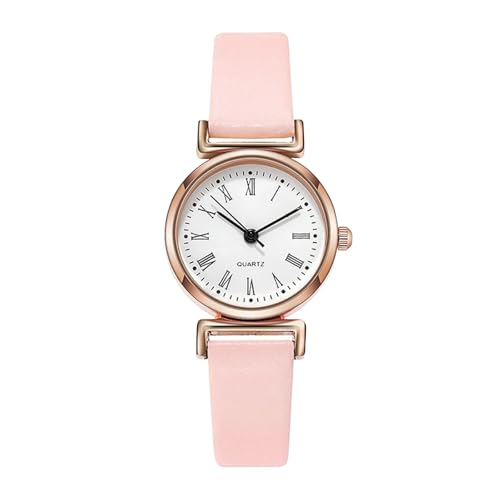 Damen Uhren Analog Quarz Edelstahl Modische Damenuhr Wunderschöne und kompakte Damenuhr Lässige und stilvolle Elegante Damenuhr Damenuhruhr Edelstahl (C, One Size) von Generisch