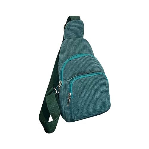 Damen-Umhängetasche, reine Farbe, einfache Samt-Canvas-Tasche, lässig, einzelne Schultertasche, Umhängetasche, Herren-Schultertasche, BU1, Einheitsgröße von Generisch